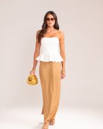 Saia Midi Felipa Camelo