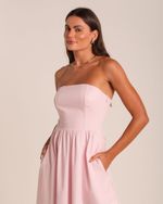 Vestido Midi Laura Rosa