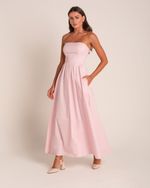 Vestido Midi Laura Rosa