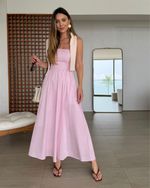 Vestido Midi Laura Rosa