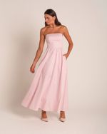 Vestido Midi Laura Rosa