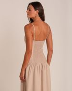 Vestido Midi Pamela Capuccino
