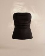 Blusa Sem Alças Mônica Preto