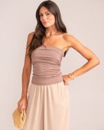 Blusa Sem Alças Mônica Fendi
