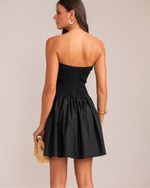 Vestido Curto Lastex Isadora Preto