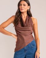 Blusa Felipa Marrom