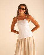 Blusa Frente Única Jasmin Branco