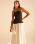 Blusa Frente Única Jasmin Preto