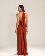 Vestido Longo Sofia Marrom