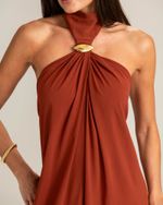 Vestido Longo Sofia Marrom