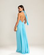 Vestido Longo Sofia Azul Claro