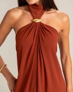 Vestido Longo Sofia Marrom