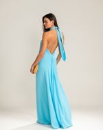Vestido Longo Sofia Azul Claro