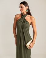 Vestido Longo Paola Verde