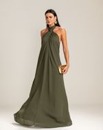 Vestido Longo Paola Verde