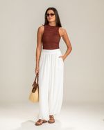 Calça Aladim Roberta Branco
