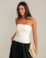 Kit Blusa Sem Alças Mônica (3 peças)