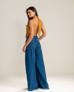 Calça Pantalona Jeans Cleo
