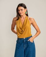 Blusa Georgina Dourado