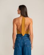 Blusa Georgina Dourado