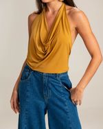 Blusa Georgina Dourado