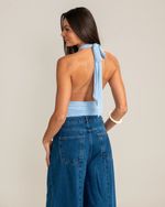 Body Tule Sasha Azul