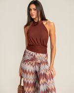 Body Tule Sasha Marrom