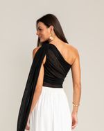 Blusa Tule Maya Preto