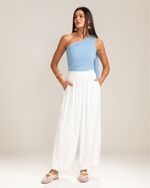Blusa Tule Maya Azul