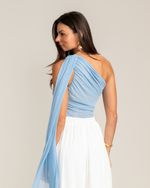 Blusa Tule Maya Azul