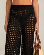 Calça Tricô Capri Preto