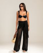 Calça Tricô Capri Preto