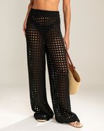 Calça Tricô Capri Preto