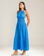 Vestido Midi Caterina Azul 