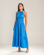Vestido Midi Caterina Azul 