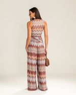 Blusa Tule Loren Chevron 