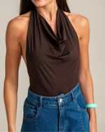 Blusa Georgina Marrom