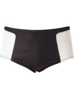 Sunga Larga Bicolor Preto e Branco