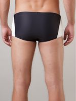 Sunga Larga Bicolor Preto e Branco