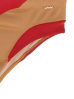 Sunga Cavada bicolor com recortes