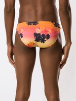 Sunga Cavada Estampa Ilha de Hibiscus