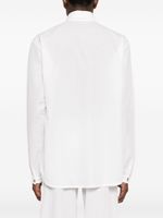 Camisa de linho misto com Jacquard Cavalo Marinho