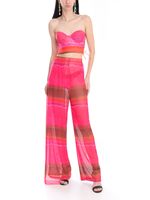 Calça de tule tiedye  