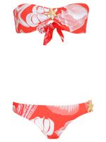 Conjunto de biquíni com Estampa de Estrela-do-mar