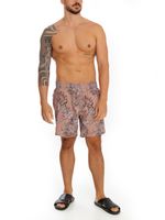 Shorts estampa Hibiscus Terrosos