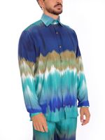 Camisa com estampa Tiedye