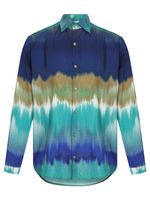 Camisa com estampa Tiedye