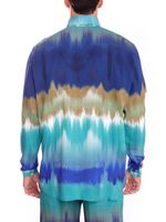 Camisa com estampa Tiedye