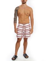 Shorts estampa Xadrez