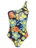 Maio Estampa Floral Ombro Único
